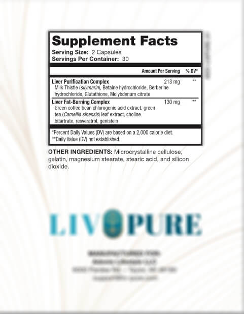 supplement facts label